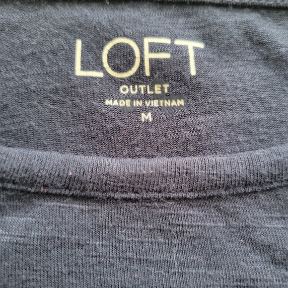 LOFT | SOFT FLOWY TOP navy medium - Picture 8 of 9